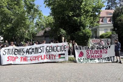 Berlin'de Filistin Destekçisi Öğrencilerden İsrail'e Akademik Boykot Talebi