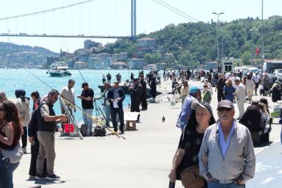 Kurban Bayramı'nın son gününde sıcak havayı fırsat bilenler sahillere akın etti
