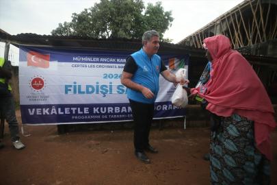 TDV, Fildişi Sahili'nde kurban kesimine devam ediyor