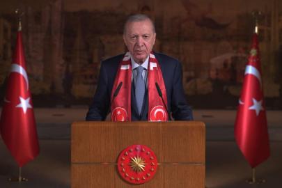 Cumhurbaşkanı Erdoğan'dan Bizim Çocuklar'a video mesaj