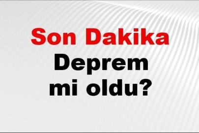 Son dakika deprem mi oldu? Az önce deprem nerede oldu? İstanbul, Ankara, İzmir ve il il AFAD son depremler 18 Haziran 2026