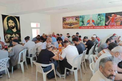 Tercan’da aşure kazanında kardeşlik kaynadı