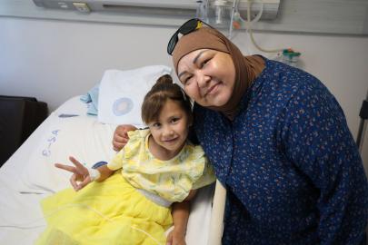 4 yıldır mücadele ettiği nadir damar hastalığı, AÜ Hastanesi'nde tedavi edildi