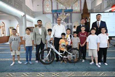 Başkan Geçit, " Rotamız Cami neşesi" etkinliğinde çocukların coşkusuna ortak oldu