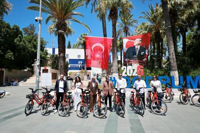 Bodrum'da Elektrikli Bisiklet Paylaşım Sistemi için imzalar atıldı