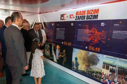 Iğdır’da ’15 Temmuz Anma Çadırı’ ziyarete açıldı