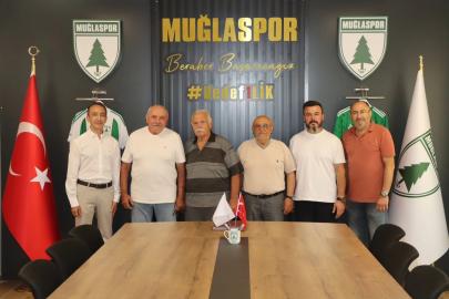 Muğlaspor’un ilk golünü atan Timur Çiçek’ten kulübe ziyaret