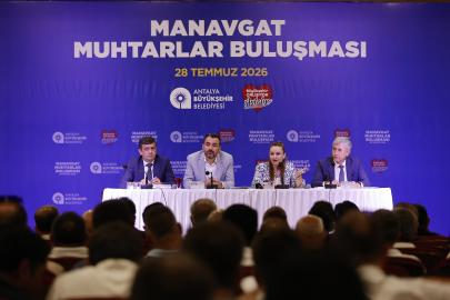 Özdemir: Antalya’nın ilk yüzey suyu Manavgat’a geliyor
