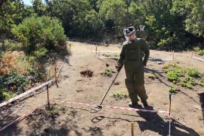 Terörsüz Türkiye ile Tunceli’de mayınlı araziler üretime kazandırılıyor