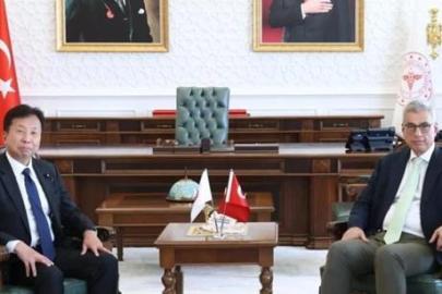 Bakan Memişoğlu, Japonya Temsilciler Meclisi Üyesi Masaki Ogushi ile görüşme gerçekleştirdi